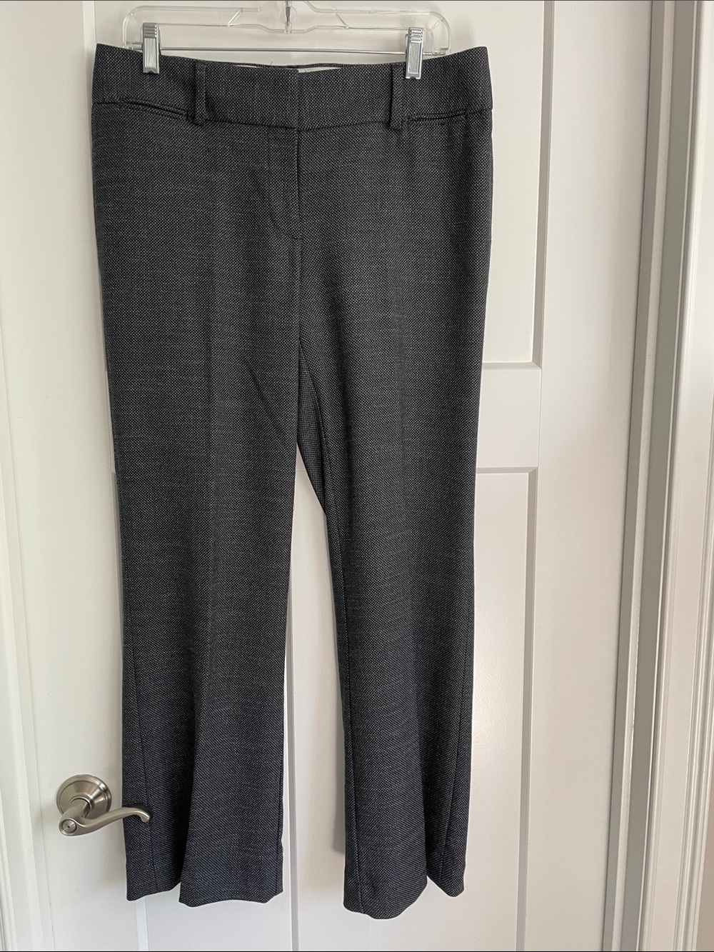 LOFT Charcoal Boot-Cut Marissa pants